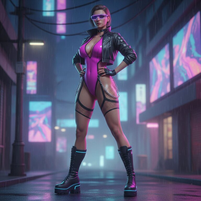 Jak stać się cyberpunkową łowczynią – przewodnik po futurystycznym kostiumie