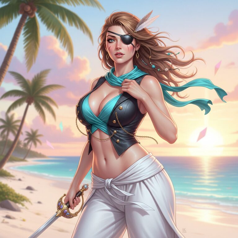 Odkryj piracki urok z Karaibów – jak stworzyć zmysłowy look piratki pełen przygód