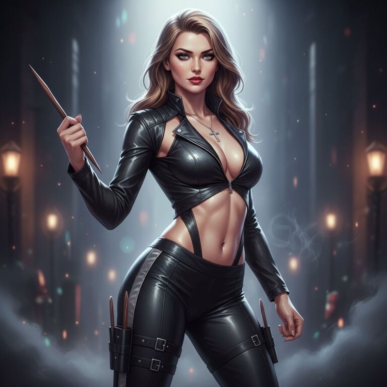 Przemiana w łowczynię wampirów – kostium z atletycznym seksapilem na imprezy pełne grozy