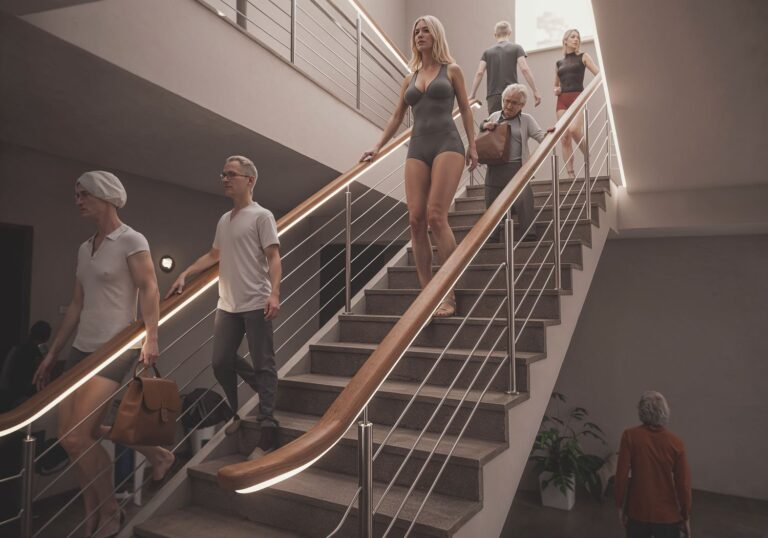 Poręcze schodowe – harmonia funkcji i ergonomii w codziennym użytkowaniu