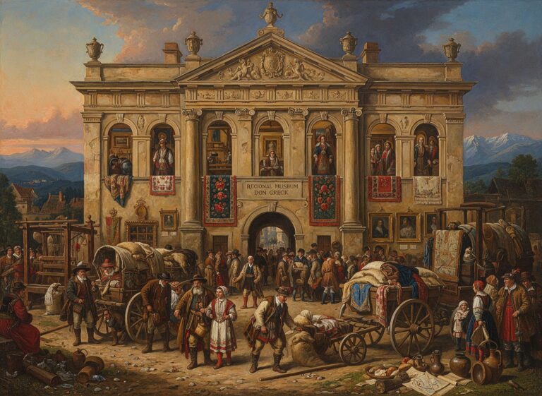 Kraków i okolice – Historia i Dziedzictwo Kulturowe Małopolski – Muzeum Regionalne Dom Grecki w Myślenicach – śladami handlu i codzienności galicyjskiego pogranicza